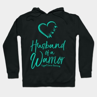 Husband Of A Warrior Cervical Cancer Awareness Hoodie